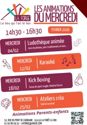 Les animations du mercredi