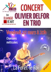 Concert Olivier DELFOR en trio